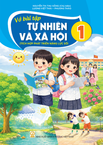 Vở bài tập lớp 1 - Tích hợp phát triển năng lực số