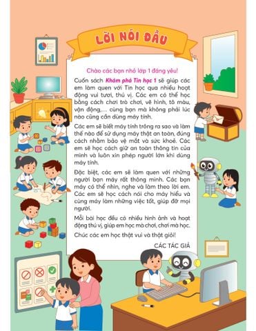 Sách tham khảo - Khám phá Tin học 1