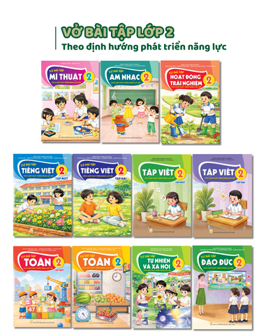 Vở bài tập lớp 2 - Tích hợp phát triển năng lực số