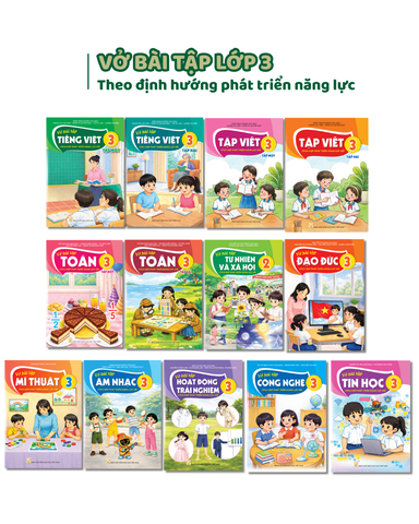 Vở bài tập lớp 3 - Tích hợp phát triển năng lực số