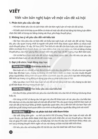 Sách giáo viên - Ngữ văn 10 tập hai (Kết nối tri thức với cuộc sống)