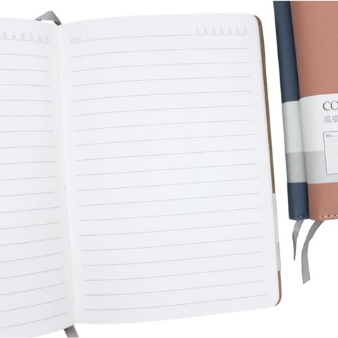 Sổ bìa da A5 - Kẻ ngang - 200 trang (Nhiều màu)