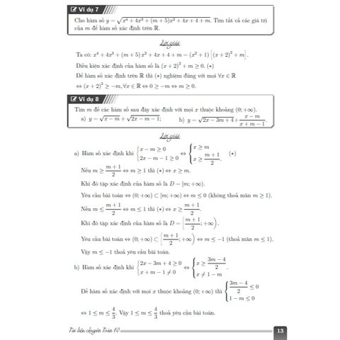 Sách tham khảo - Tài liệu chuyên Toán 10 - Quyển 1: Đại số và Giải tích