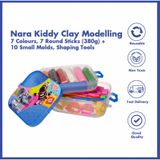Đất nặn 7M + Bộ dụng cụ Kiddy Clay PX-380-7+16SMRT