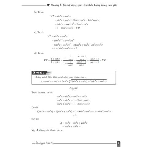 Sách tham khảo - Tài liệu chuyên Toán 10 - Quyển 2: Hình học và Đo lường