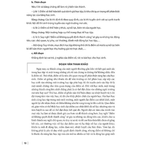 Sách tham khảo - Để viết tốt đoạn văn, bài văn nghị luận từ lớp 6 đến 9