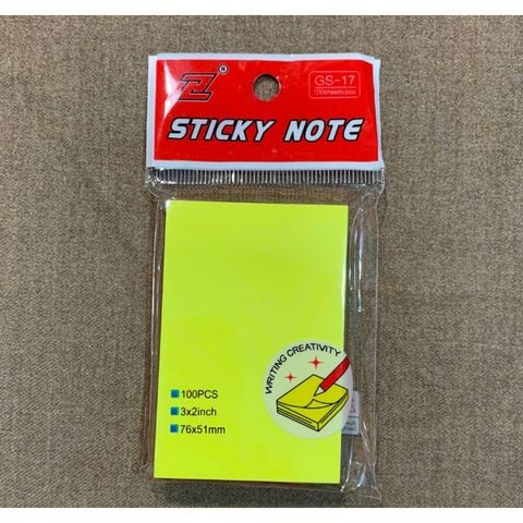 Giấy ghi chú màu - Nhiều kích thước