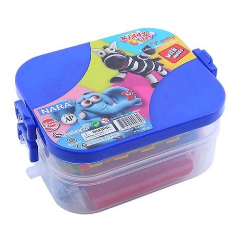 Đất nặn 7M + Bộ dụng cụ Kiddy Clay PX-380-7+16SMRT