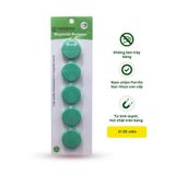 Nam châm tròn màu xanh ngọc