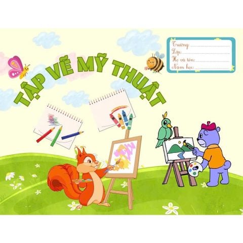 Tập vẽ mỹ thuật khổ A4 – Giấy mỹ thuật chuyên dụng 100gsm