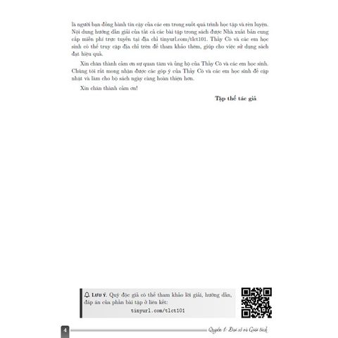 Sách tham khảo - Tài liệu chuyên Toán 10 - Quyển 1: Đại số và Giải tích