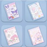 Sổ lò xo A5 kẻ ngang hoạt hình nhiều mẫu