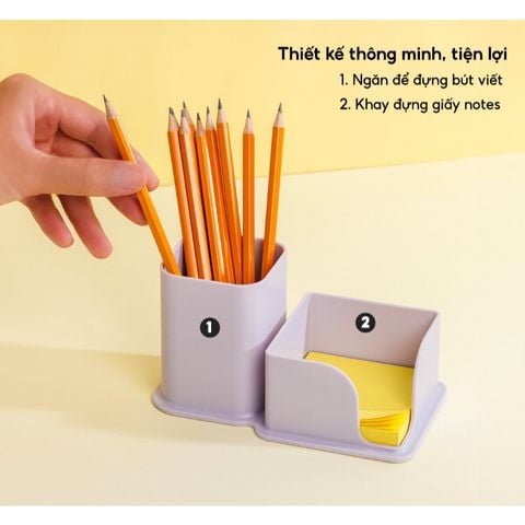 Ống cắm bút - Khay giấy notes Thiên Long PS-003