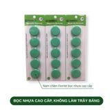 Nam châm tròn màu xanh ngọc