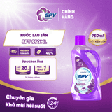  Nước lau sàn SPY hương thiên nhiên, làm sạch nhanh, xua đuổi côn trùng 950ml 