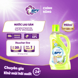  Nước lau sàn SPY hương thiên nhiên, làm sạch nhanh, xua đuổi côn trùng 950ml 