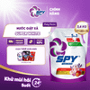  [Tặng kèm] Nước giặt xả SPY Super White hương Passion túi 3,6kg kết hợp giặt xả siêu trắng sáng 