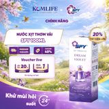  (COMBO 3 Lọ) Xịt Thơm Vải SPY 100ml hương nước hoa lưu hương, thơm quần áo, chống mốc 