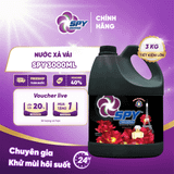  Nước xả vải Spy 5 trong 1 công nghệ hạt lưu hương, chống mốc, hương đắm say 3L 