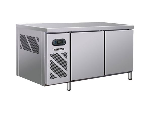 Bàn đông 2 cánh inox 1m2  Berjaya BS2DF4/Z