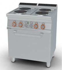 Bếp Âu 4 Họng Có Lò Nướng Dùng Điện Lotus CF4-78ET