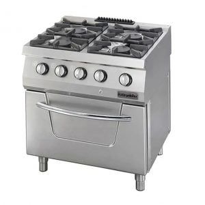 Bếp Âu 4 Họng Có Lò Nướng Ozti OSOGEF 8070L