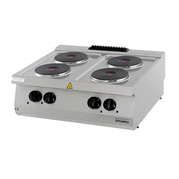 Bếp Âu 4 họng dùng điện Ozti OSOE 8070 chính hãng