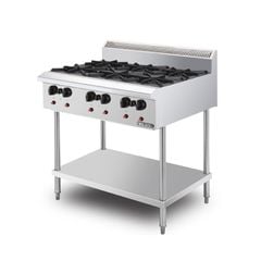 Bếp âu 6 họng BERJAYA  có chân đứng OB6FS-17