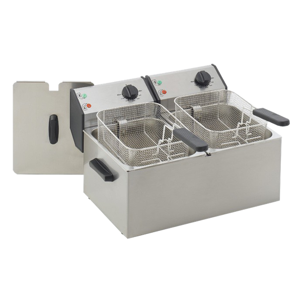 BẾP CHIÊN NHÚNG ĐÔI DÙNG ĐIỆN ROLLER GRILL - FD 80 D