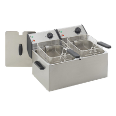 Bếp Chiên Nhúng Đôi Dùng Điện Roller Grill FD 50 D