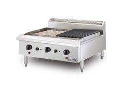 Bếp nướng than đá nhân tạo dùng gas Berjaya CRB3B-17