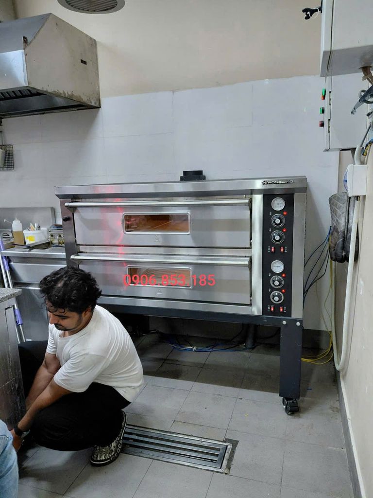 Lò Nướng Pizza 2 Tầng Hongling PZE-602