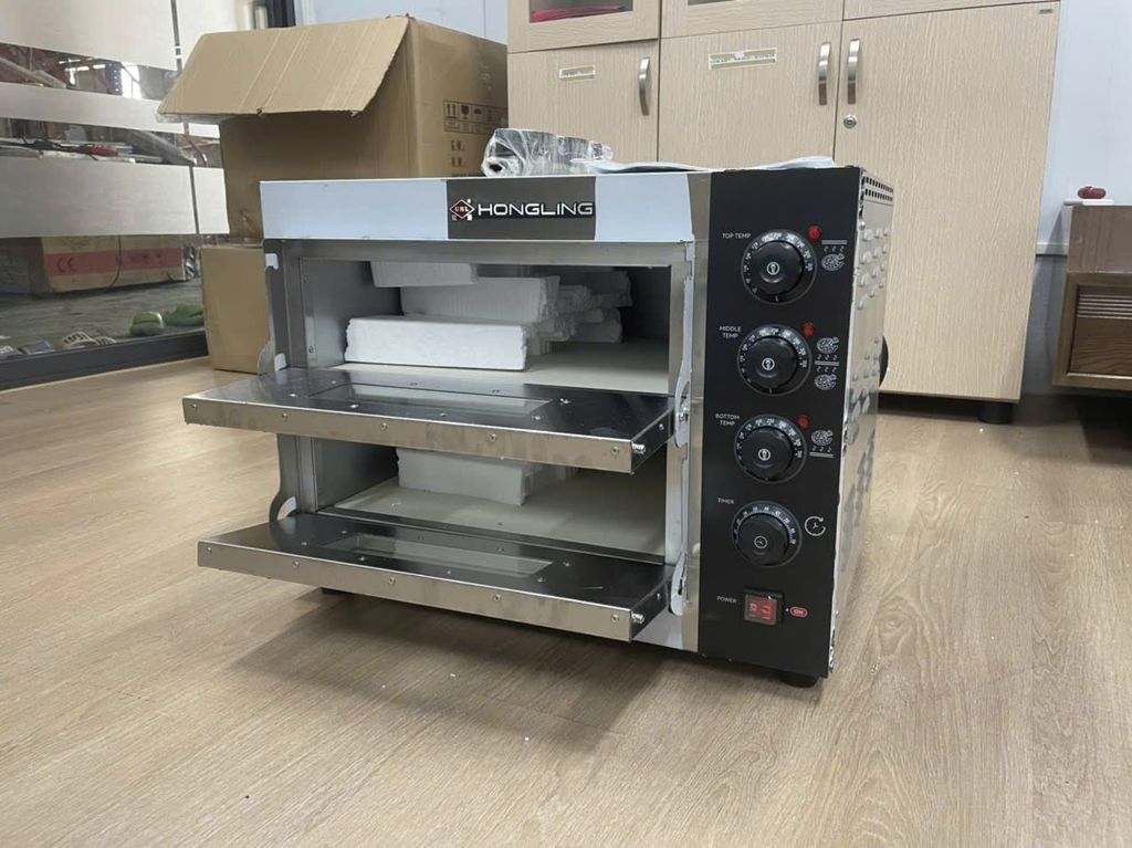 Lò nướng pizza 2 tầng Hongling PZD-4040-02