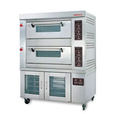 Lò Nướng 2 Tầng Kèm Tủ Ủ Berjaya BJY-2B+8PF-E