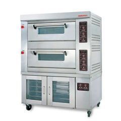 Lò Nướng 2 Tầng Kèm Tủ Ủ Berjaya BJY-2B+8PF-E
