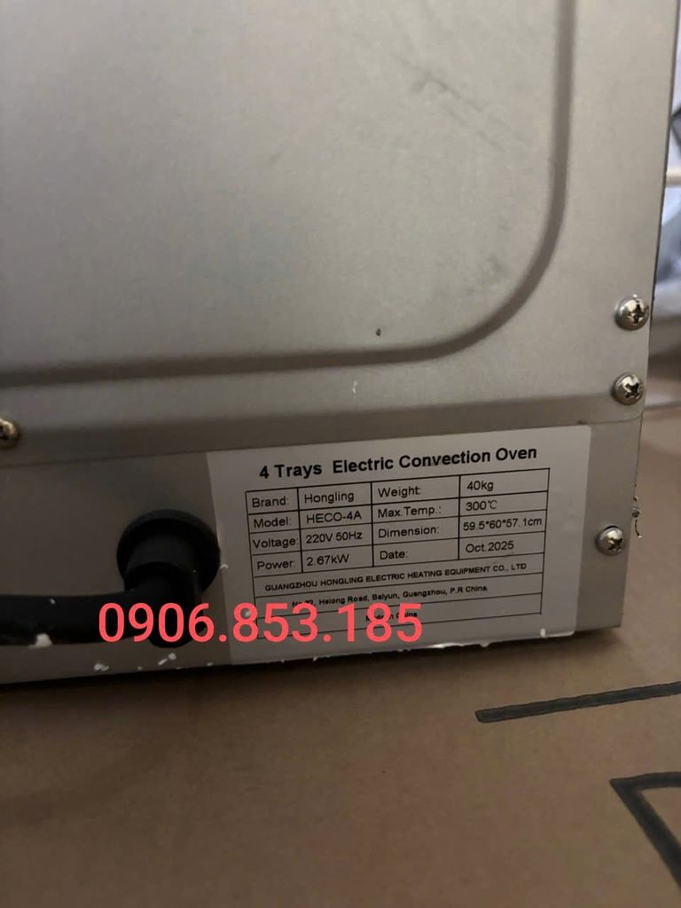 Lò nướng đối lưu Hongling HECO-4A