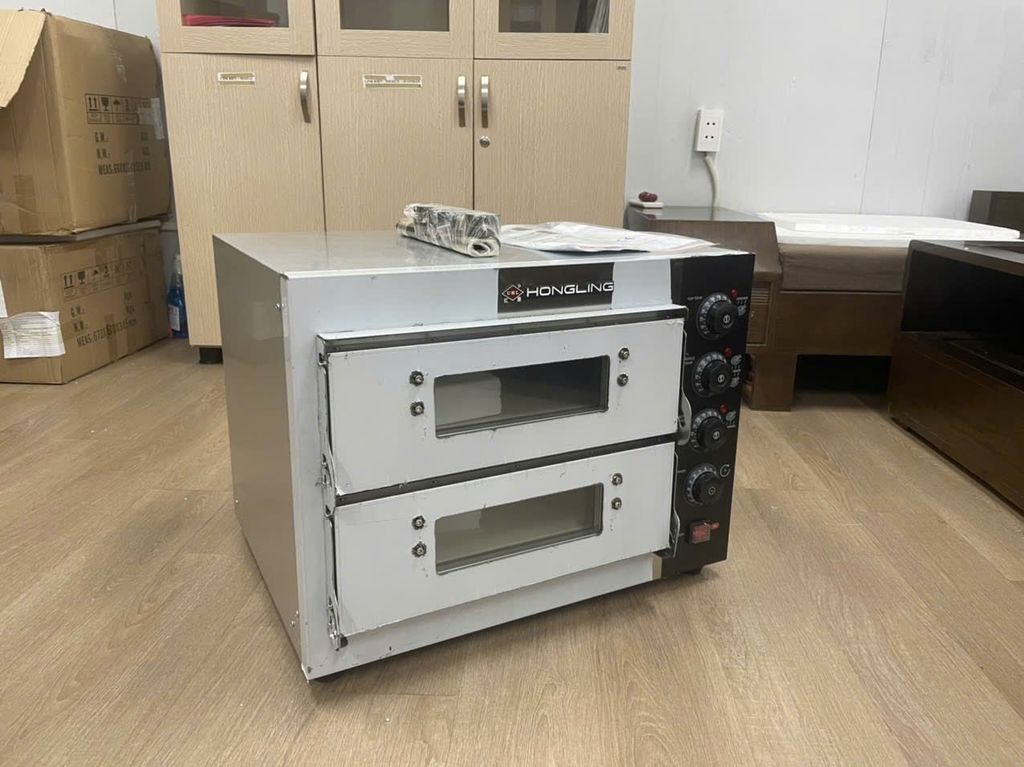 Lò nướng pizza 2 tầng Hongling PZD-4040-02