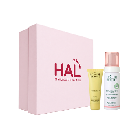 [Bộ Quà Tặng] Bọt Rửa Mặt Làm Sạch Dịu Nhẹ La Cure 160ml & Mặt Nạ Đất Sét Tẩy Tế Bào Chết 50ml