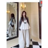  Quần dáng thụng chất vải thô cao cấp cạp chun Miho House 