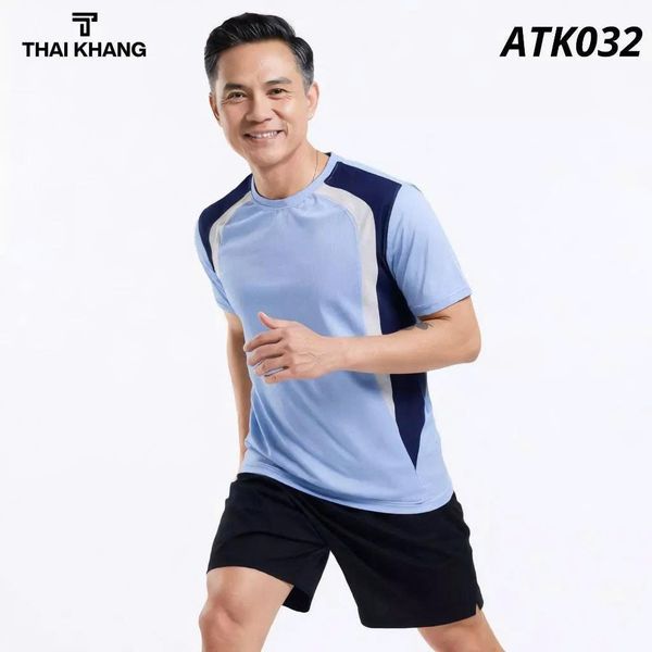 Áo thun nam cổ tròn THÁI KHANG vải thun lạnh ATK03