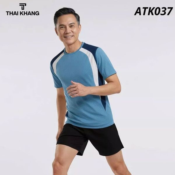 Áo thun nam cổ tròn THÁI KHANG vải thun lạnh ATK03