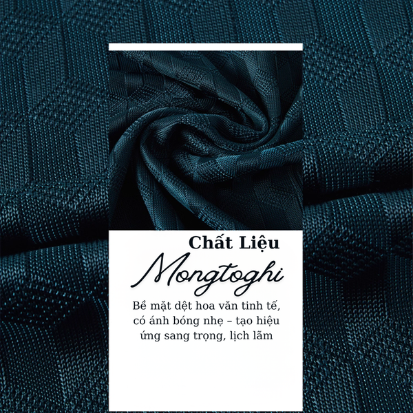 Áo polo nam trung niên cao cấp Thái Khang chất Mông Tơ Ghi ATK54