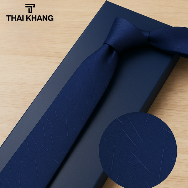 Cà vạt nam Thái Khang họa tiết sang trọng dự tiệc công sở quà tặng