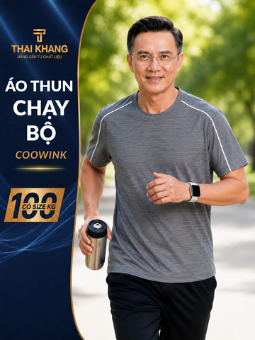 Áo thun nam cổ tròn THÁI KHANG vải thun lạnh ATK04