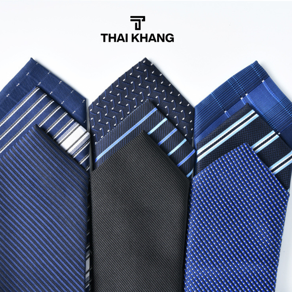 Cà vạt nam Thái Khang họa tiết sang trọng dự tiệc công sở quà tặng