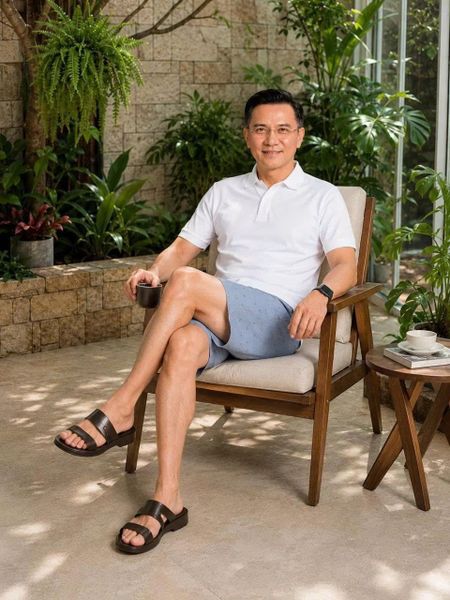 Quần short kaki nam THÁI KHANG vải kaki dày mềm mặc mát QUAN08