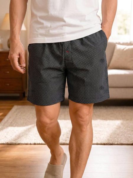 Quần đùi mặc nhà cotton nam Thái Khang