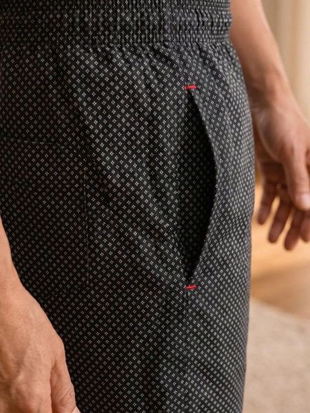 Quần đùi mặc nhà cotton nam Thái Khang