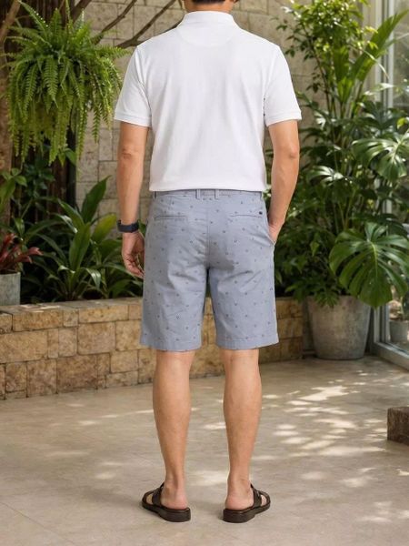Quần short kaki nam THÁI KHANG vải kaki dày mềm mặc mát QUAN08