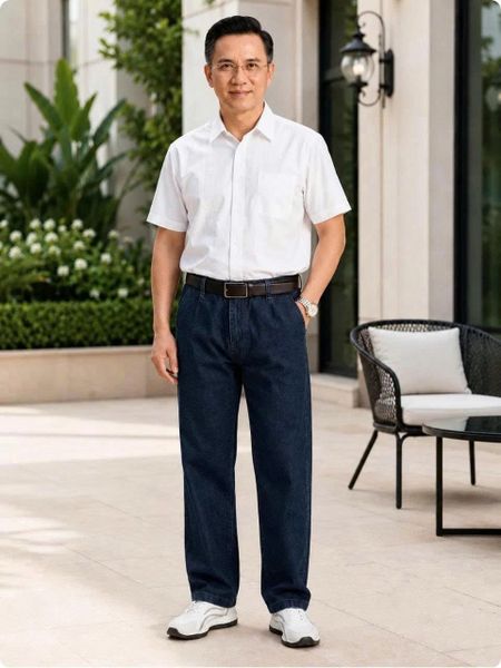 Quần jean nam trung niên Thái Khang QUAN15